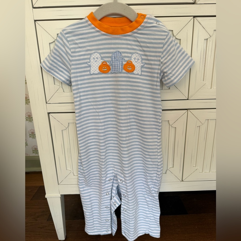 Trotter Street Kids Short sleeved Halloween romper size 18 months